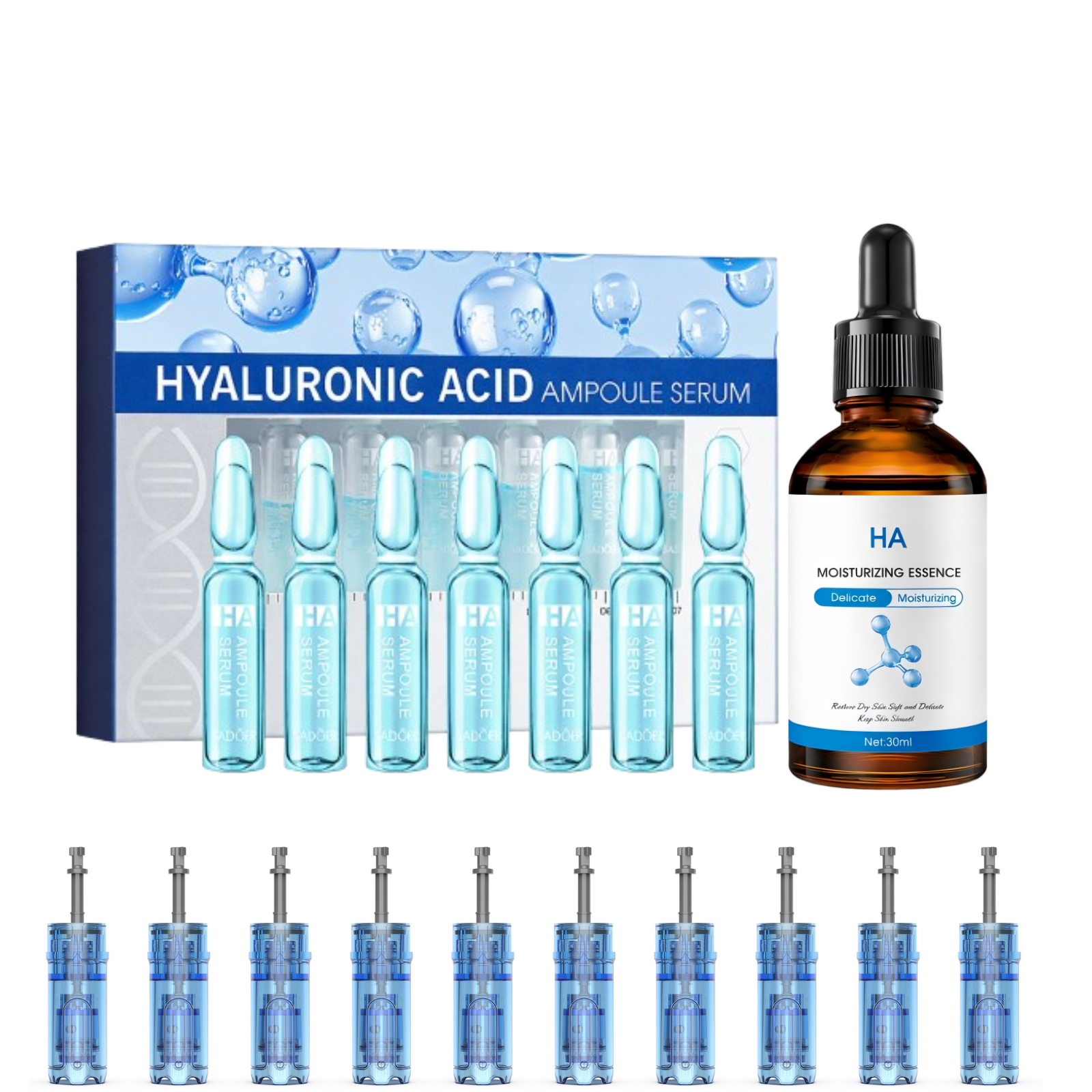 Hyaluronic Acid Hydration Set Glow Serum