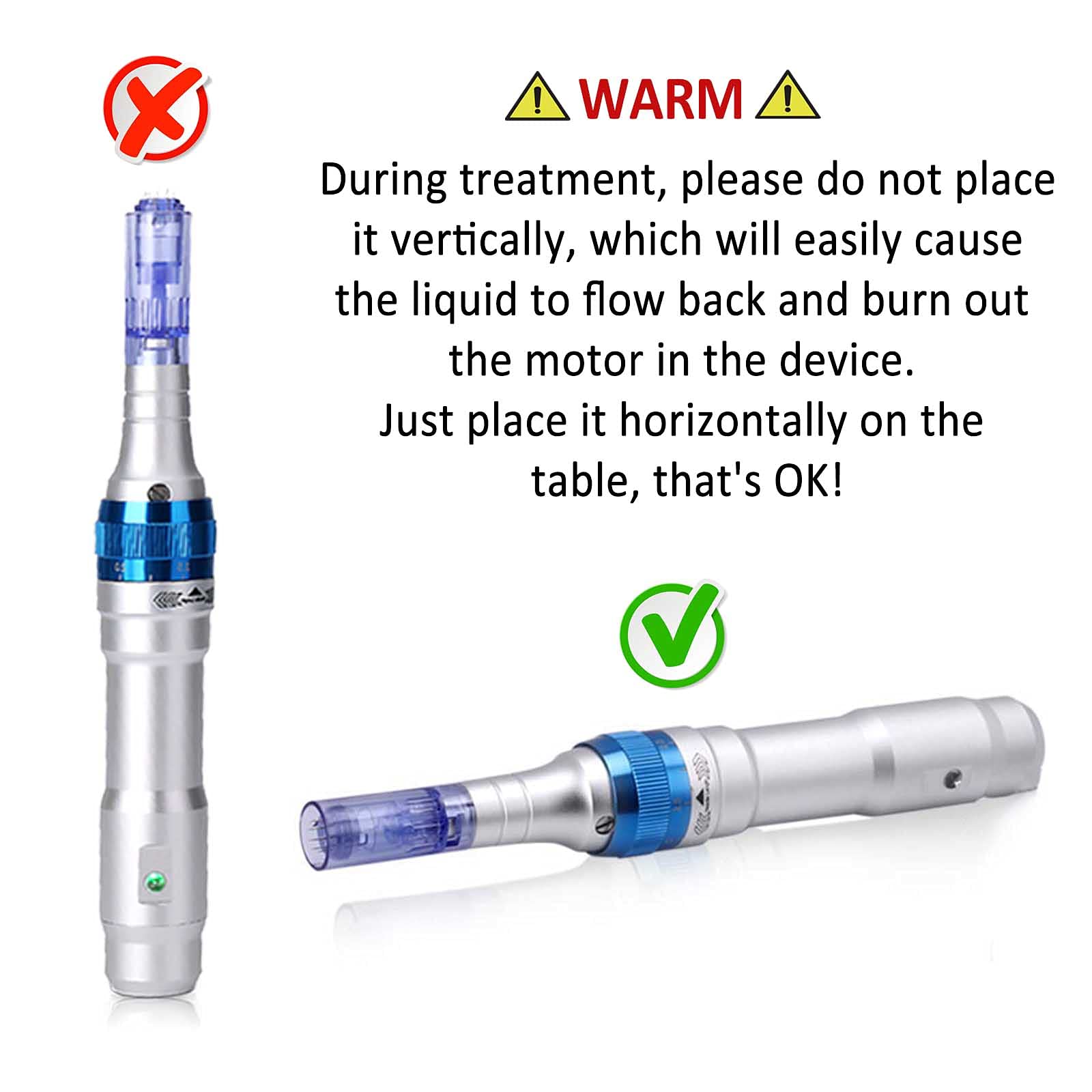 Dr.Pen A6 Microneedling Pen with 20Pcs Cartridges Replacement Needles