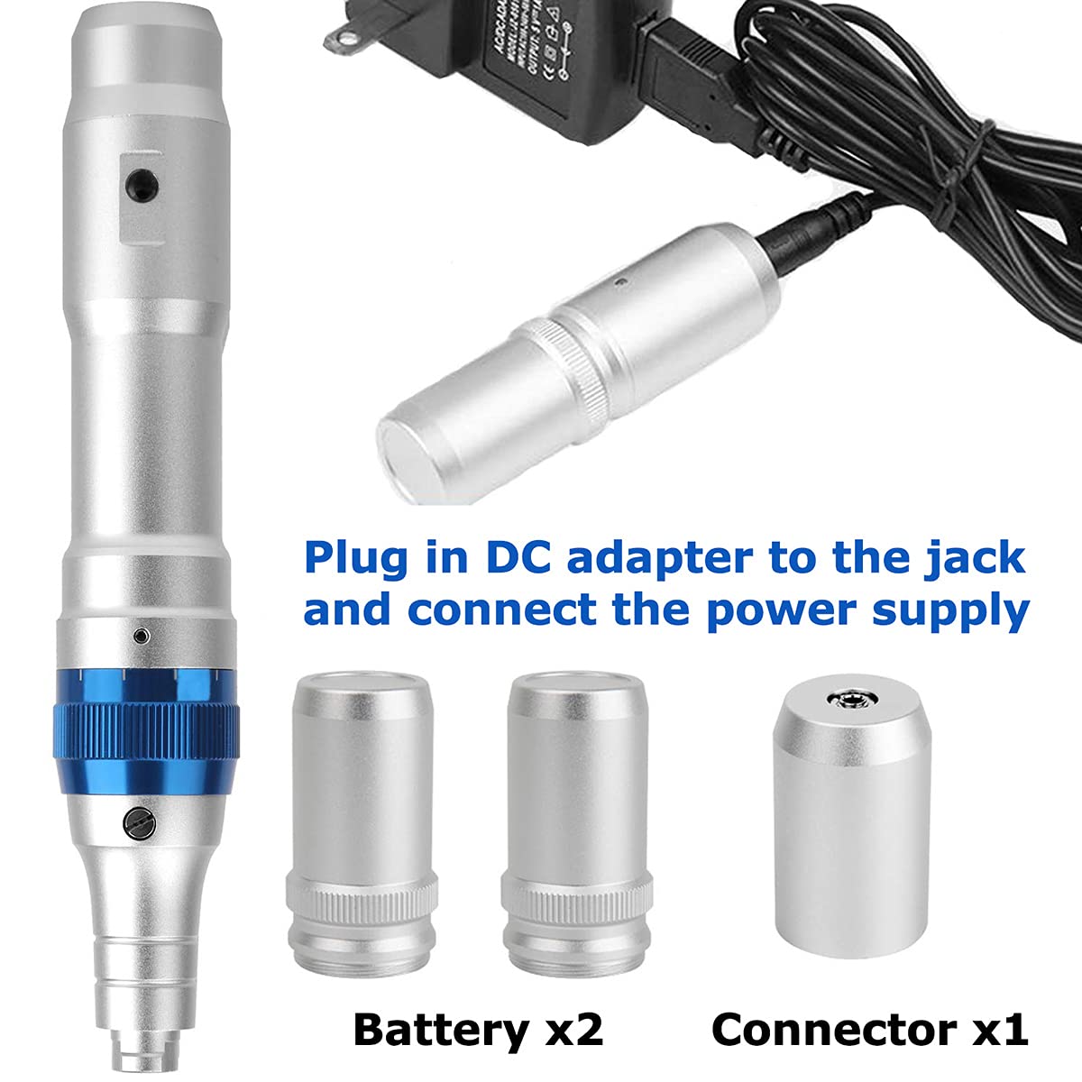 Dr.Pen A6 Microneedling Pen with 5Pcs Cartridges Replacement Needles 5PCS MASK