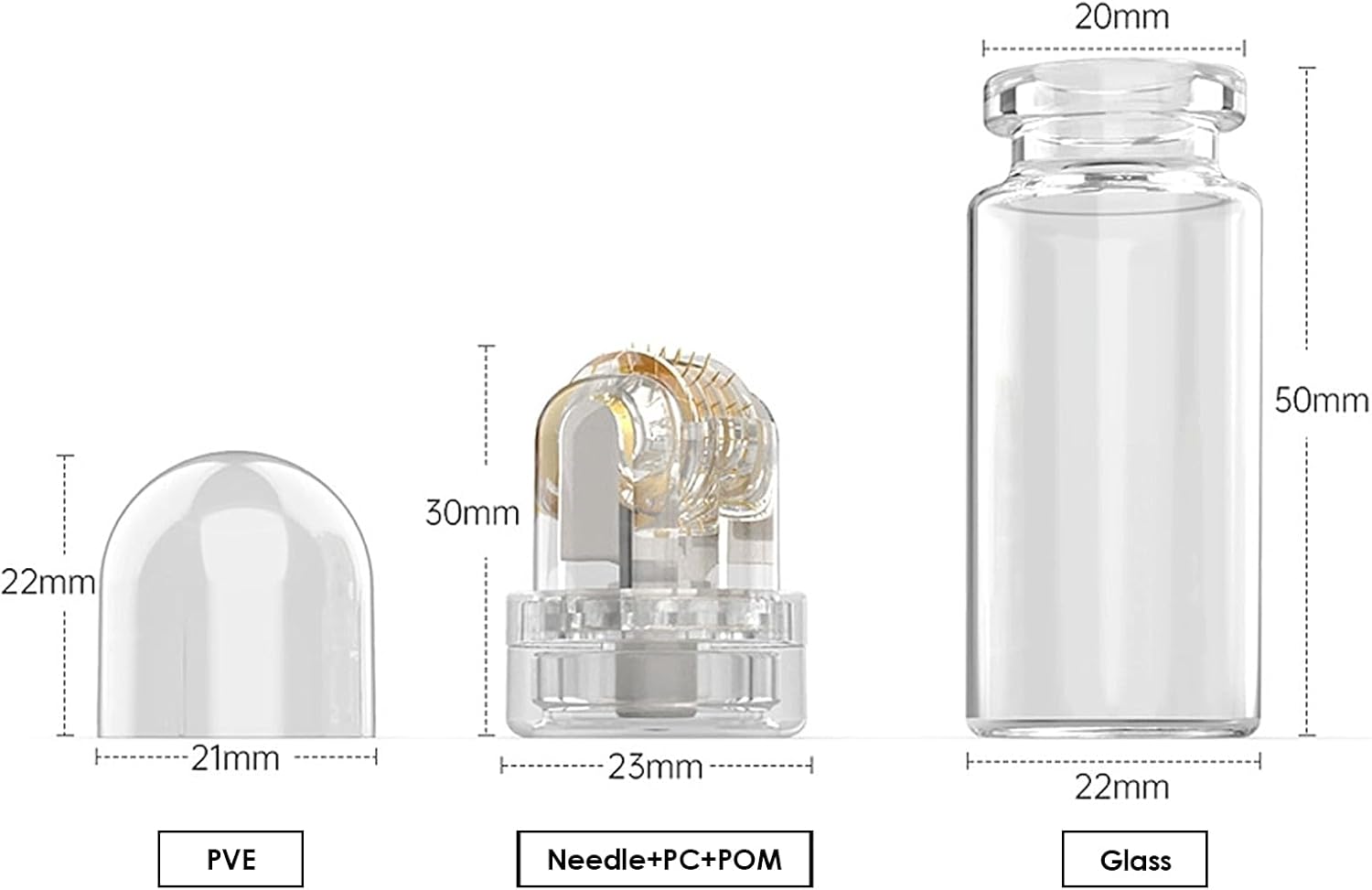 Hydra Needle 64 Derma Stamp Microneedling Anti-aging