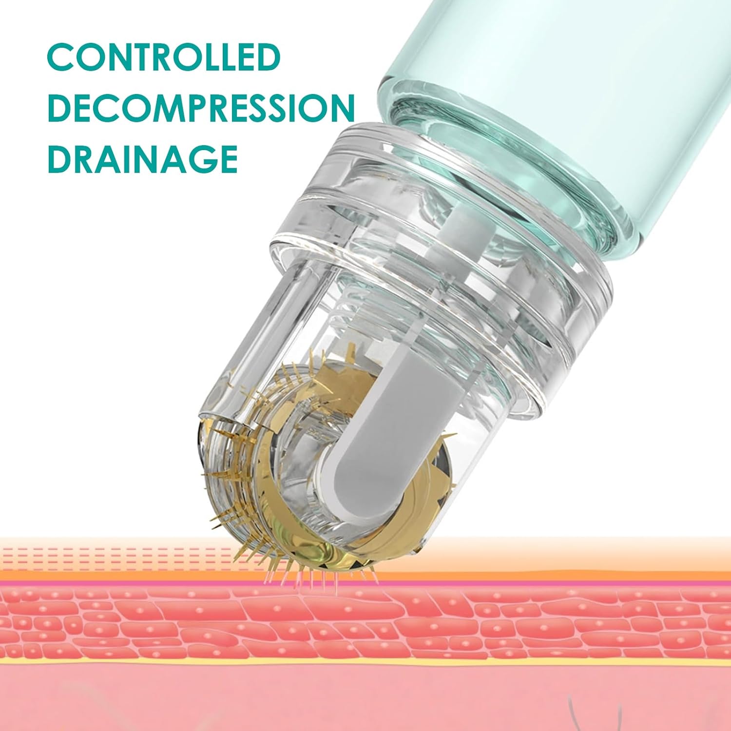 Hydra Needle 64 Derma Stamp Microneedling Anti-aging