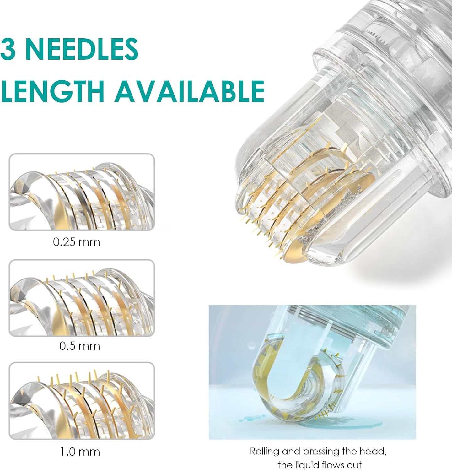 Hydra Needle 64 Derma Stamp Microneedling Anti-aging