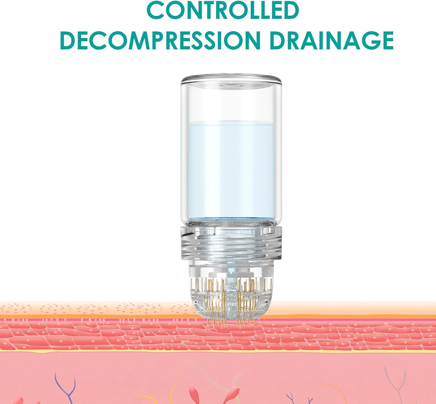 Derma Stamp Hydra Needle 20 With 2PCS Replace Head