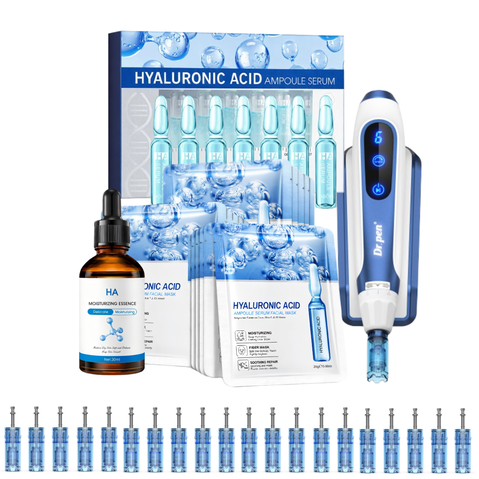 Dr. Pen A11 Microneedling Skin Booster System Hydration Facial Skin Reju Kit