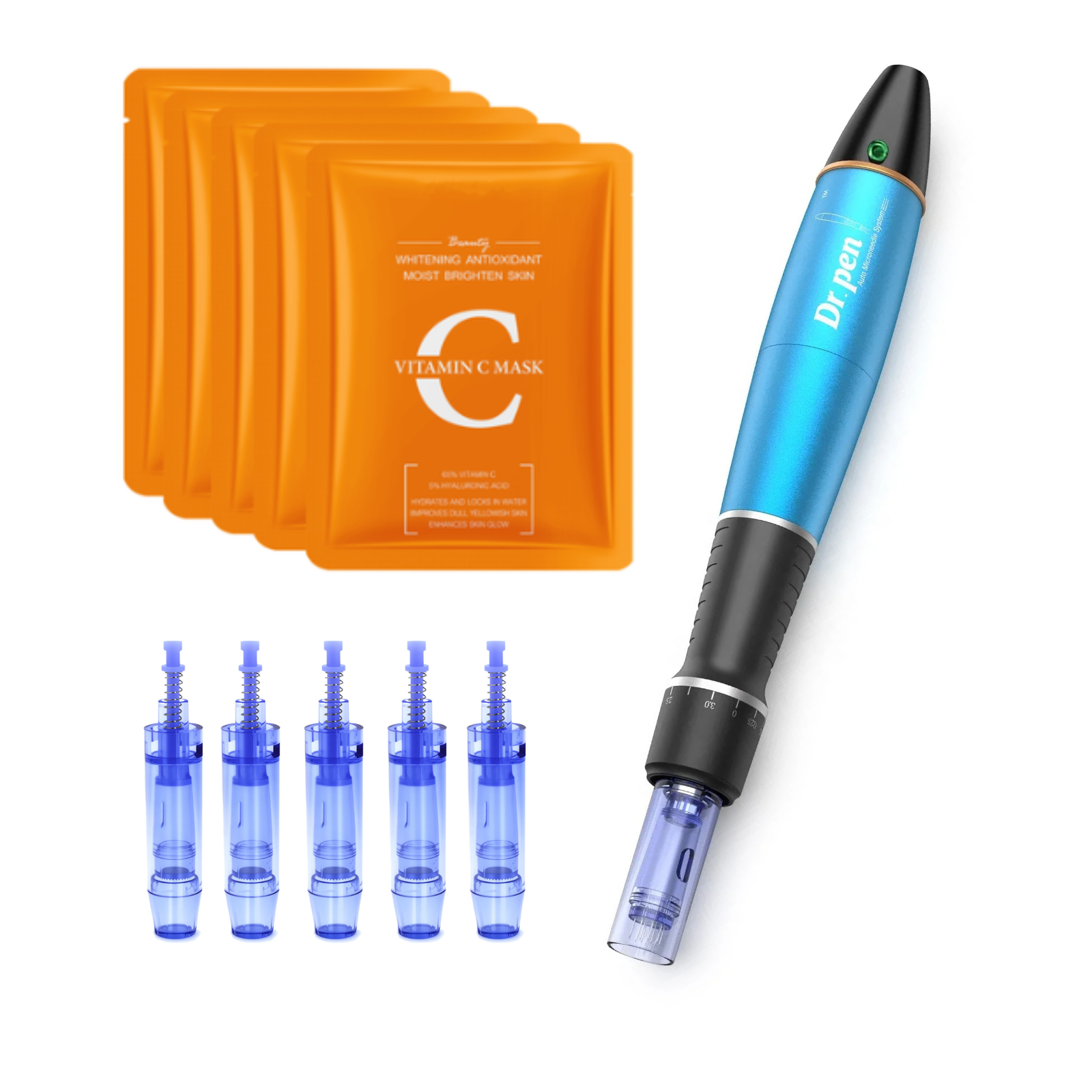 Dr Pen Ultima A1 Wireless Microneedling Pen +5 Facial MASK&5 CARTRIDGES