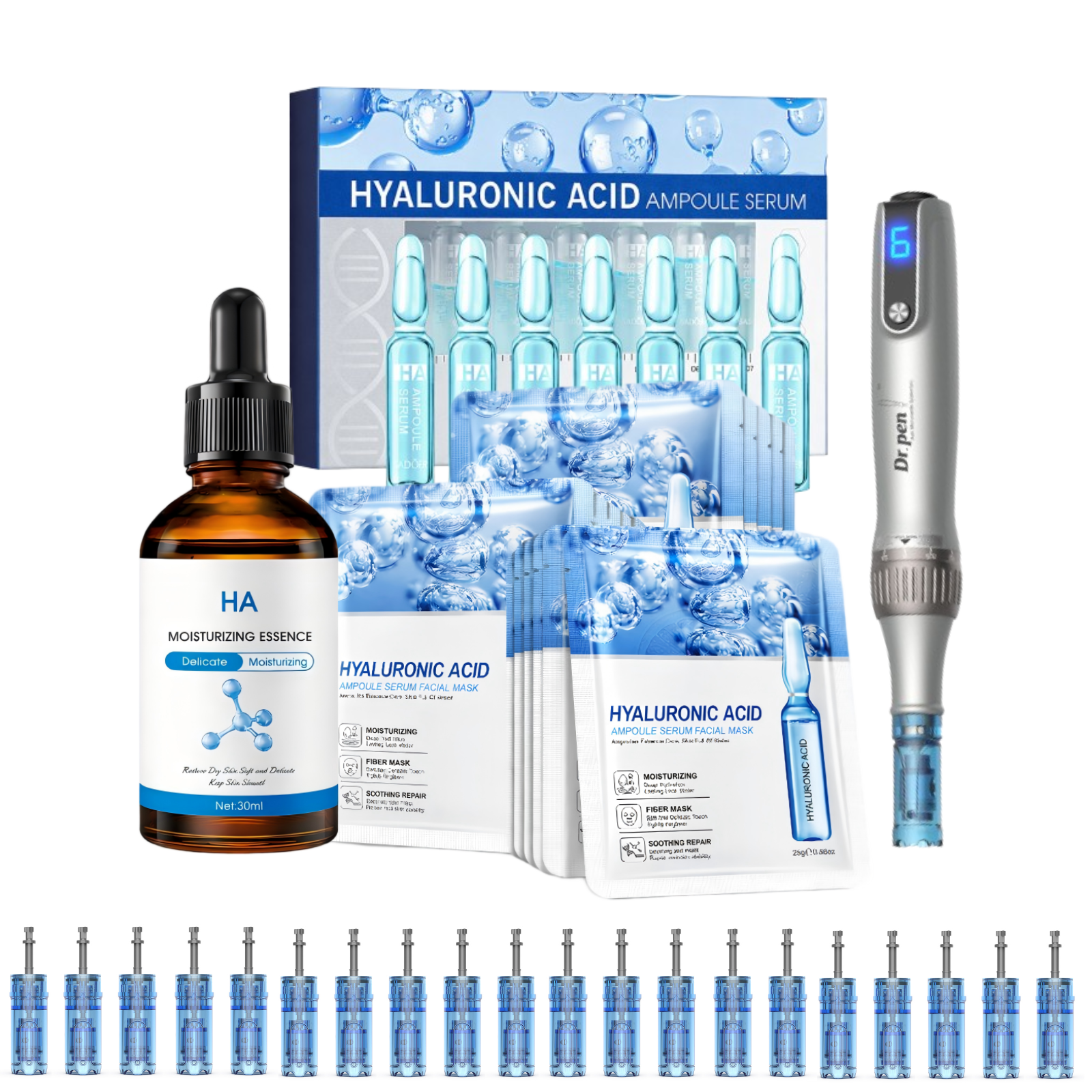 Dr. Pen M8S Microneedling Skincare Essentials Glow Bundles