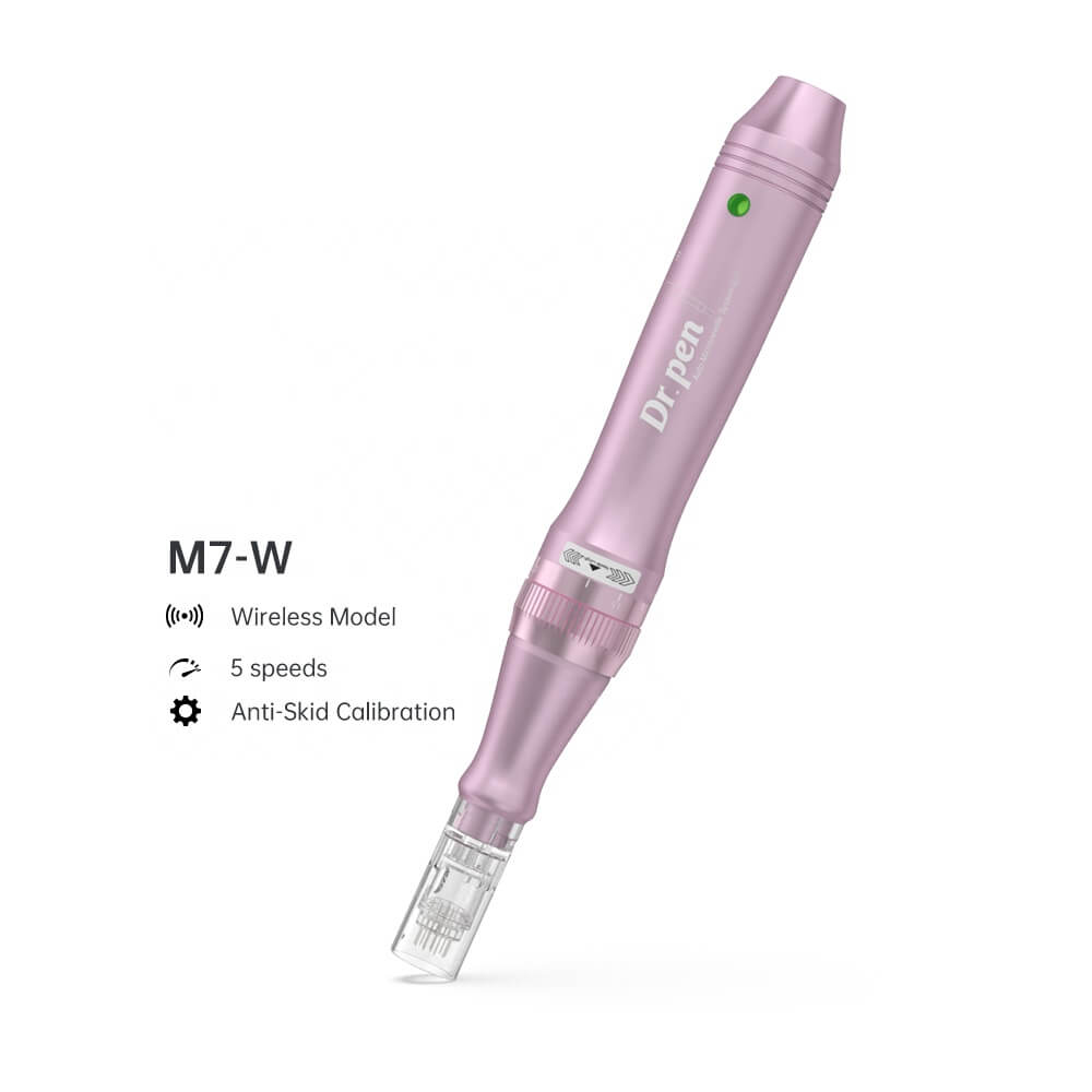 Dr. Pen M7 Ultima Pro Microneedling Pen with Cartridges Brightens Skin Tone Facial Mask