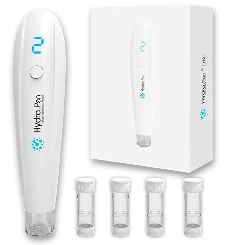 Dr. Pen Hydra Pen H2 Microneedling Pen with Serum Applicator 4 Cartridges