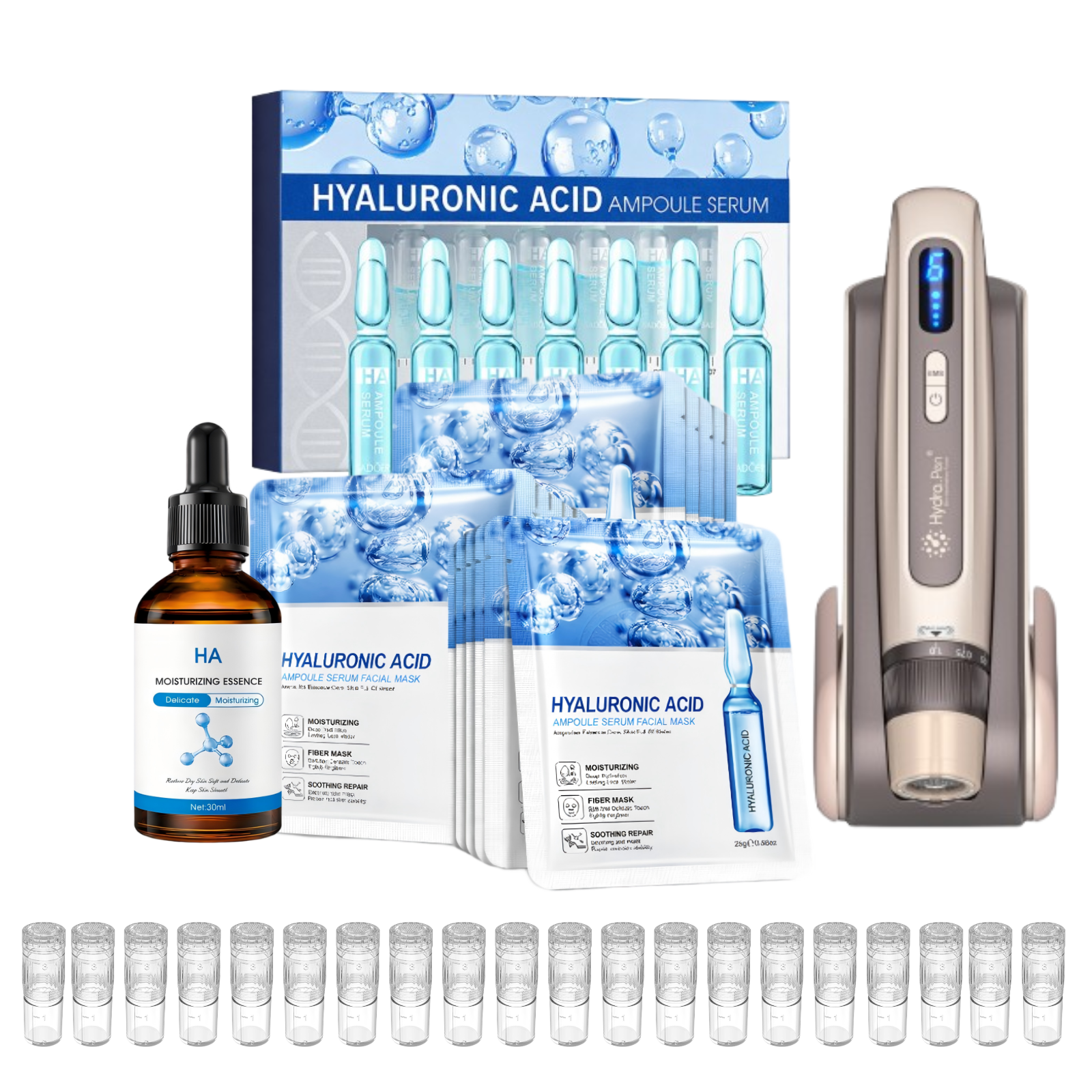 Hydra Pen H5 Pen Microneedling Device Complete Bundle anti-aging Routine