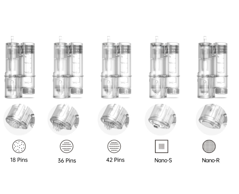 5PCS Replacement Cartridges for Dr Pen H6 Microneedling Pen