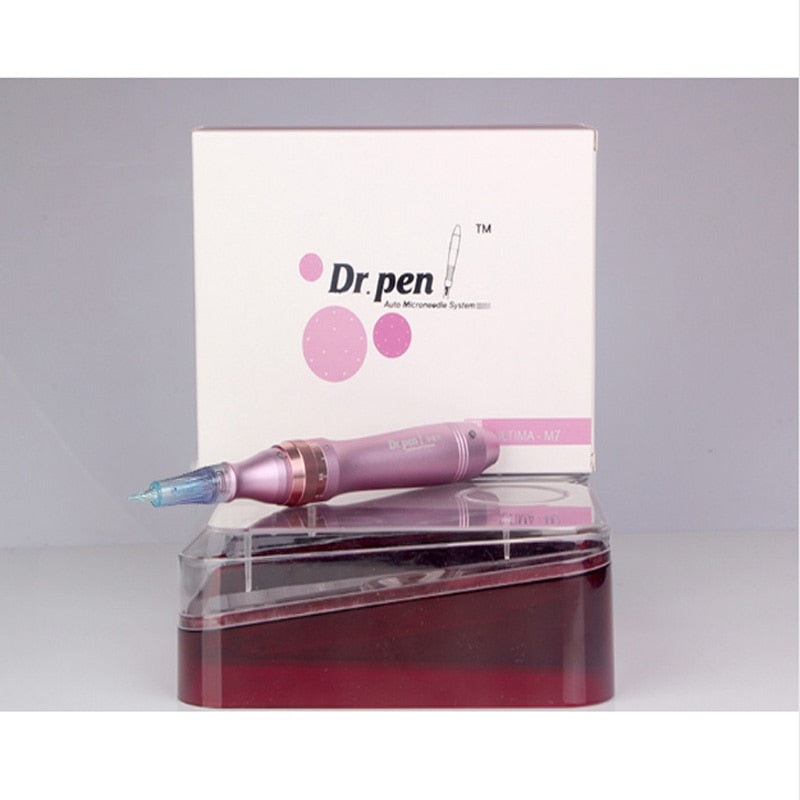 Dr. Pen Ultima M7 Micro Needling Derma Pen - Including 10 Pcs 12 Cartridges