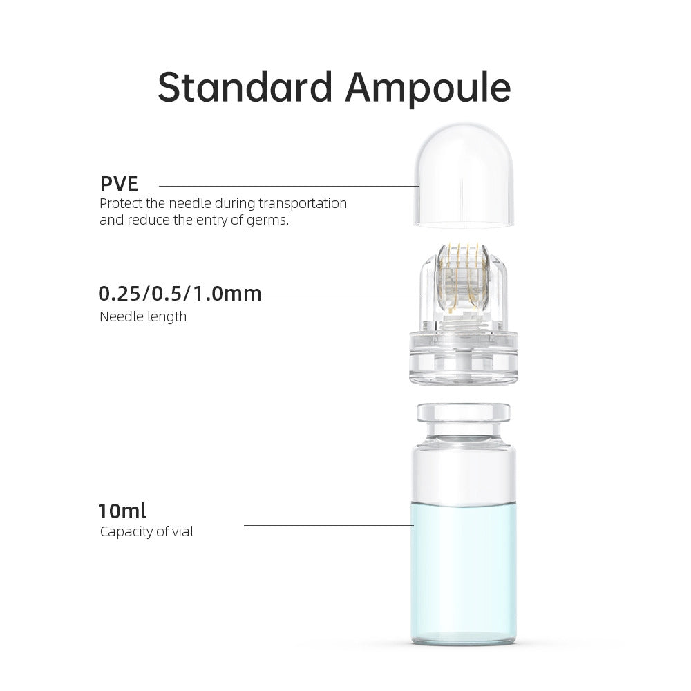 4PCS Replacement Cartridges Hydra Needle 64 Derma Stamp Microneedling