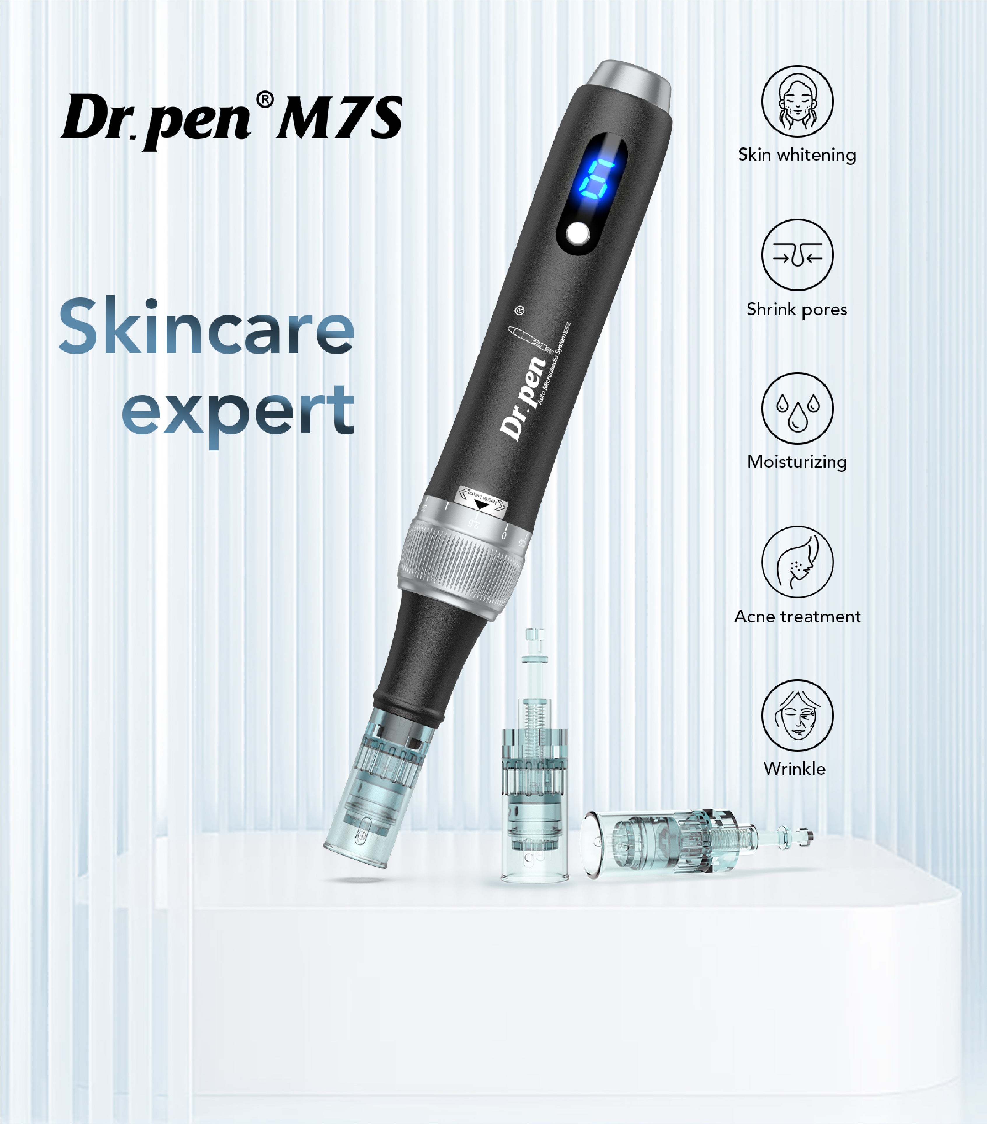 Dr Pen M7S Microneedling Pen Black
