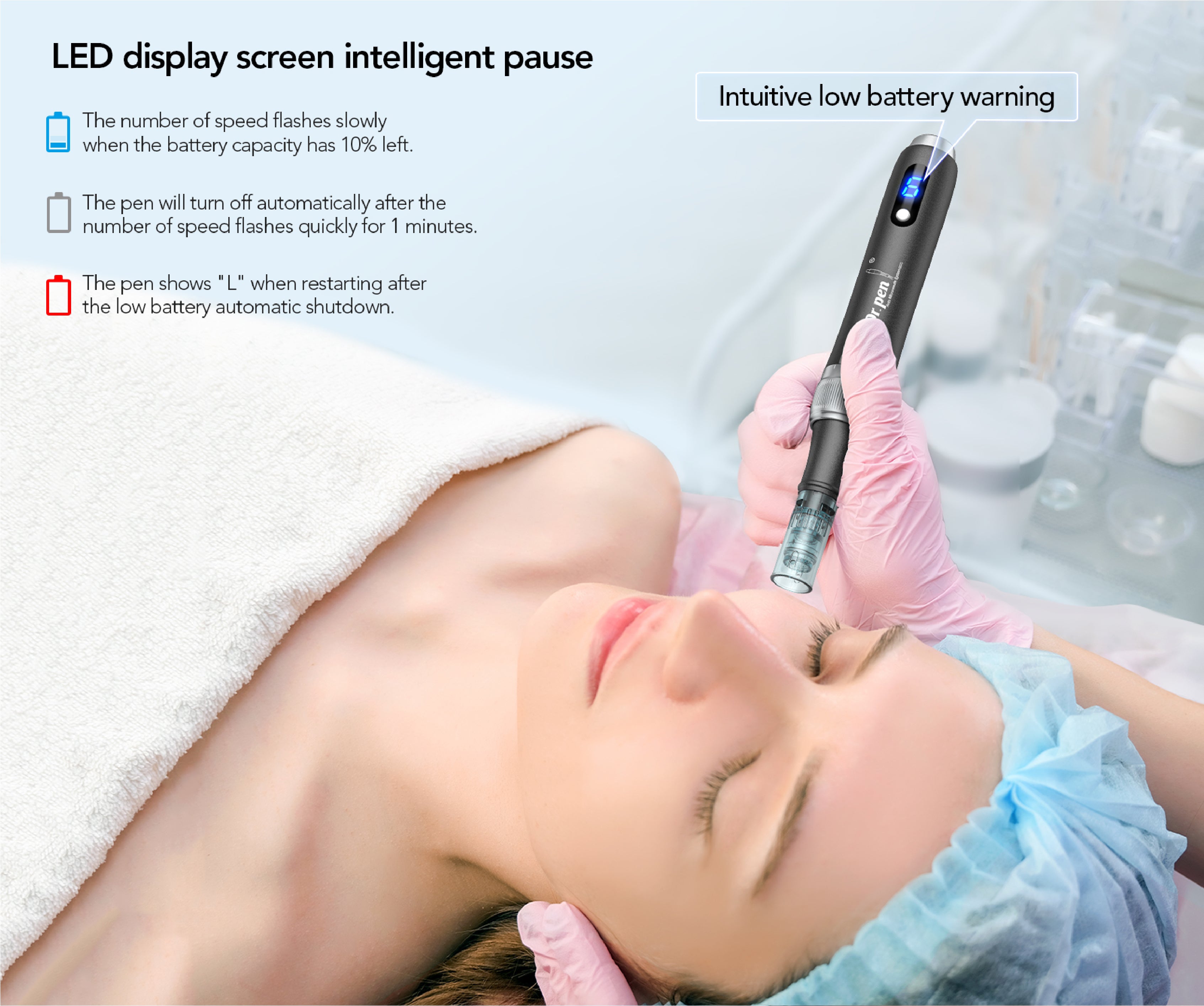 Dr Pen M7S Microneedling Pen Black