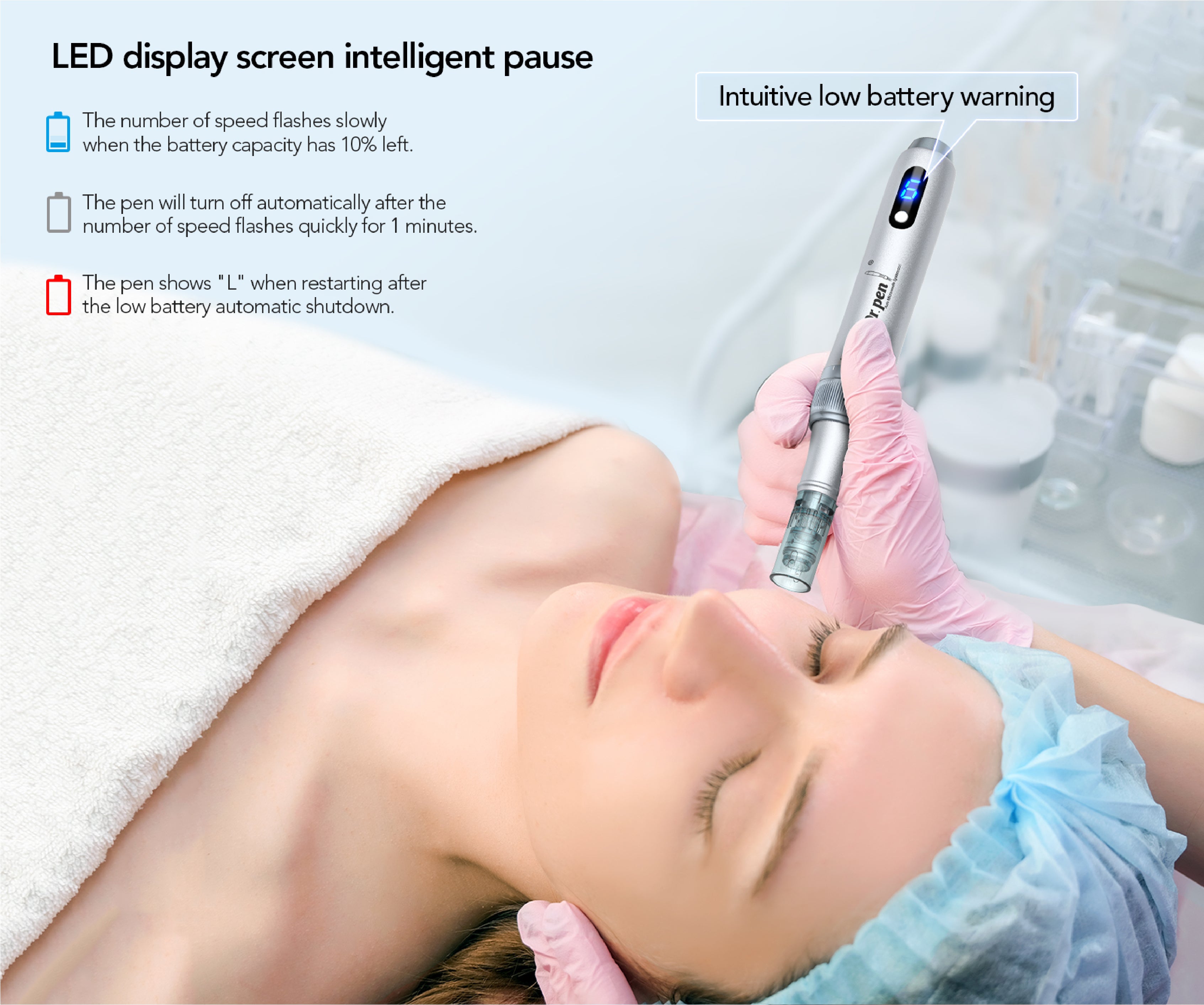 Dr Pen M7S Microneedling Pen Silver