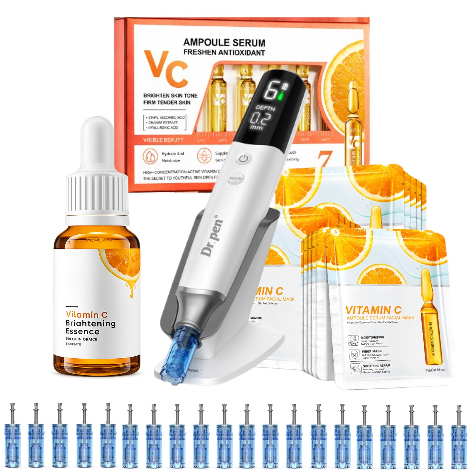 Dr. Pen M9 Microneedling Pen Glow Better Brightening Kit