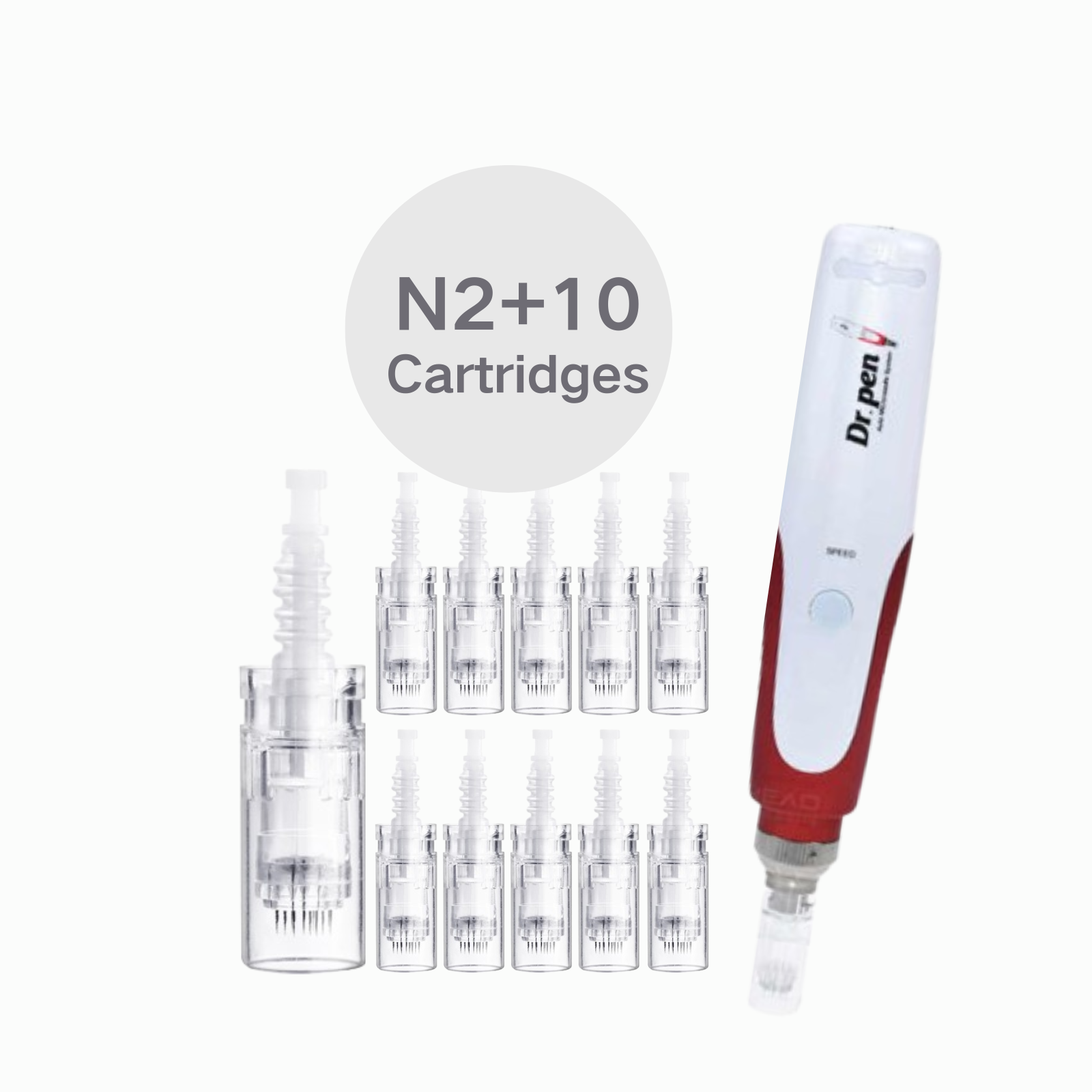 Dr Pen N2  Wireless Derma Pen Microneedling With 10pcs Cartridges