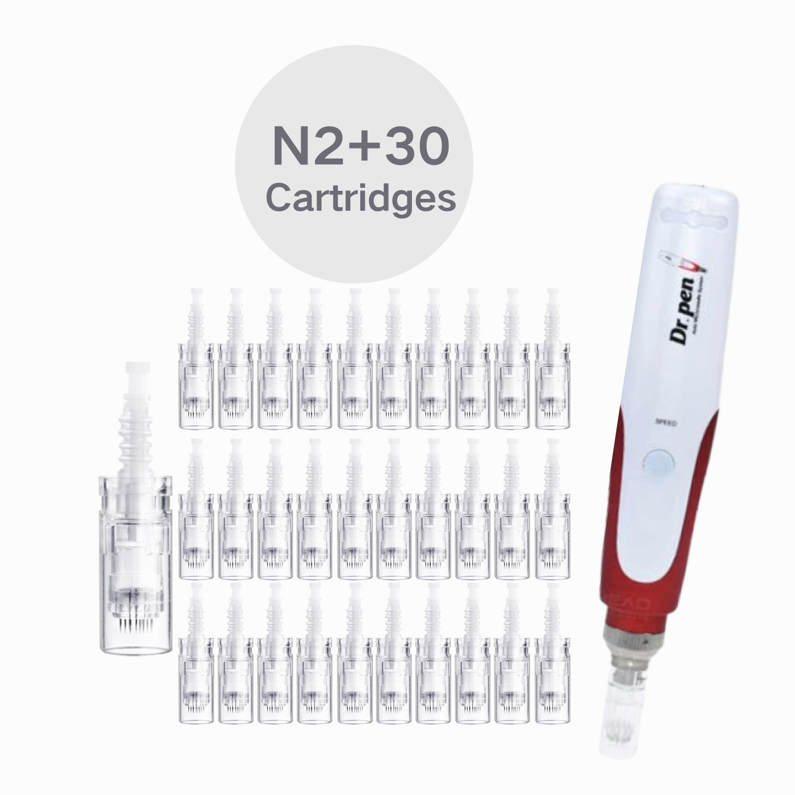 Dr Pen N2  Wireless Derma Pen Microneedling With 30pcs Cartridges