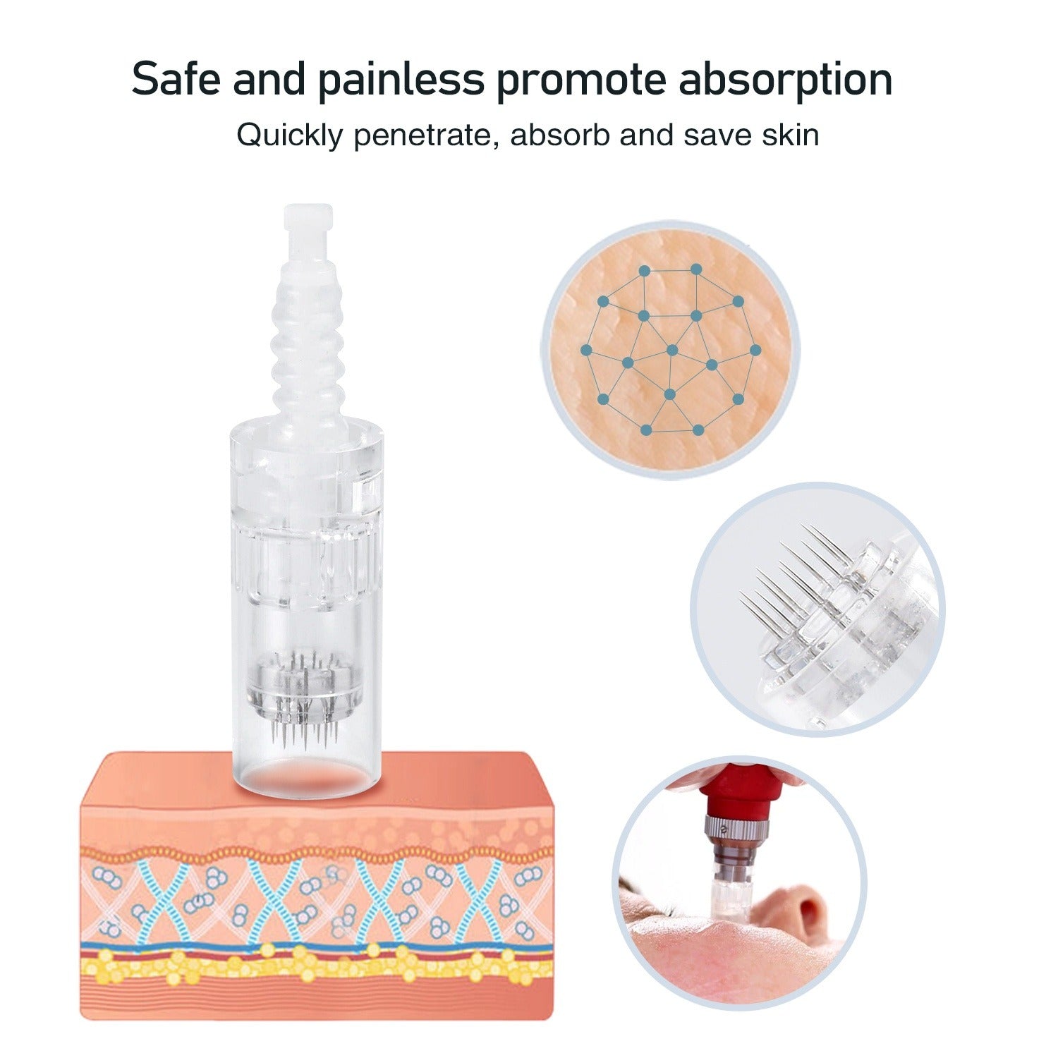 Dr.Pen M5/ M7/ N2/E30 needle cartridges 50pcs