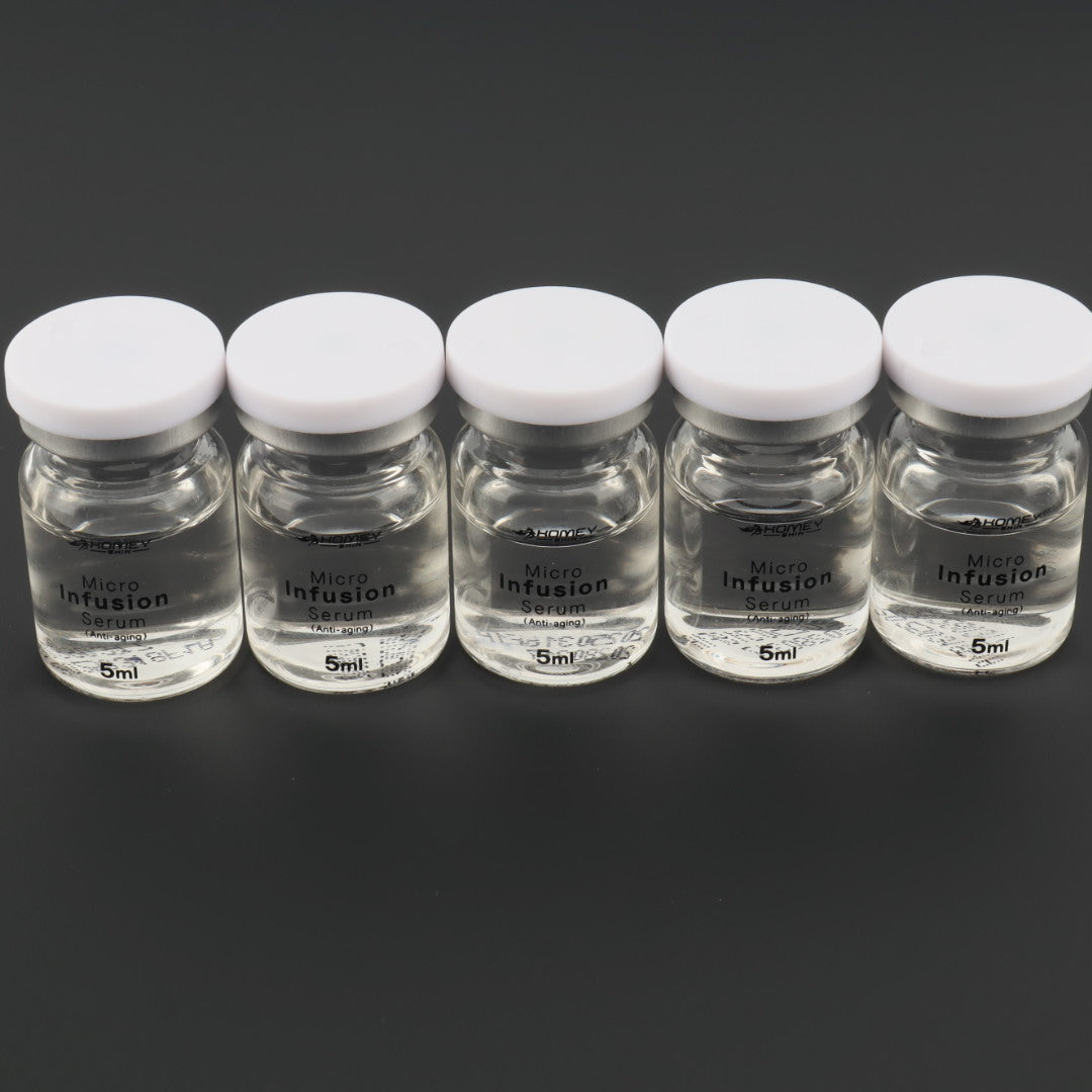 Hydra Roller Microneedling Derma Stamp Micro Infusion Serum