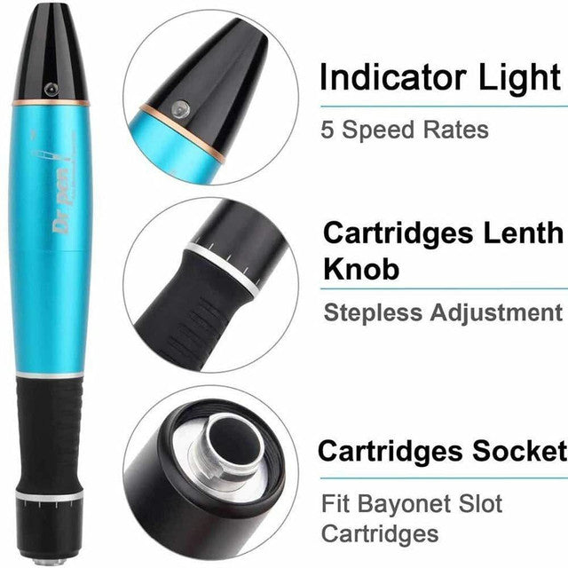 Dr Pen Ultima A1 Wireless Microneedling Pen With 10pcs Cartridges