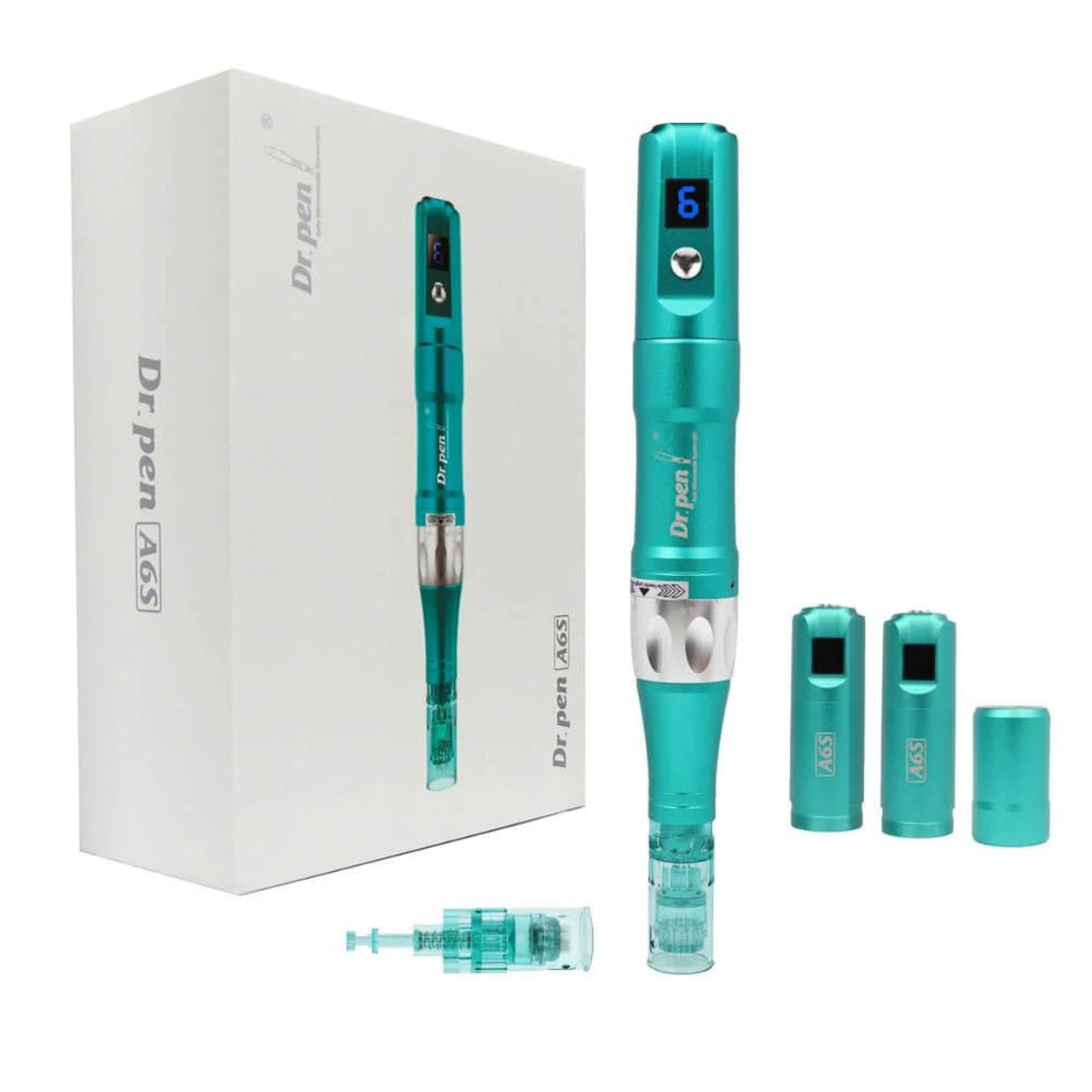 Dr. Pen A6S Smart Microneedling Pen Complete Bundle Serum Repair Mask