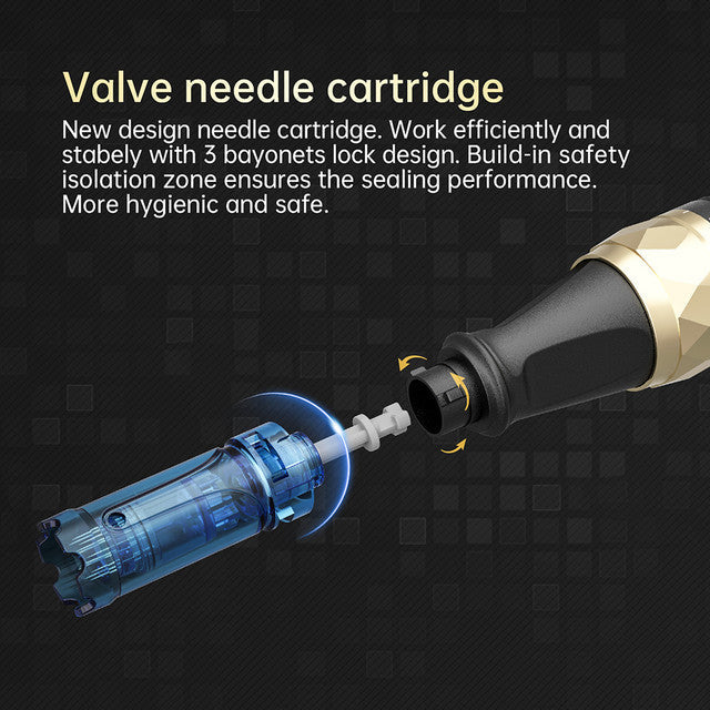 Dr. Pen A8S Ultima Pro Microneedling Pen -Giveaway 10x18pin Replacement Cartridges