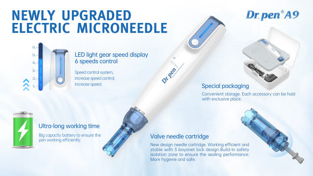 Dr Pen A9 Wireless Micro Needling Pen Complete Acne Recovery Kits