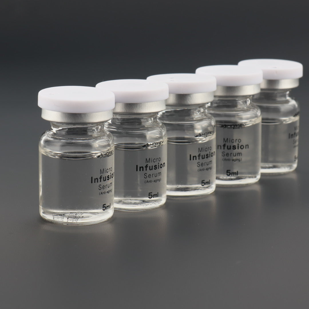 Hydra Roller Microneedling Derma Stamp Micro Infusion Serum