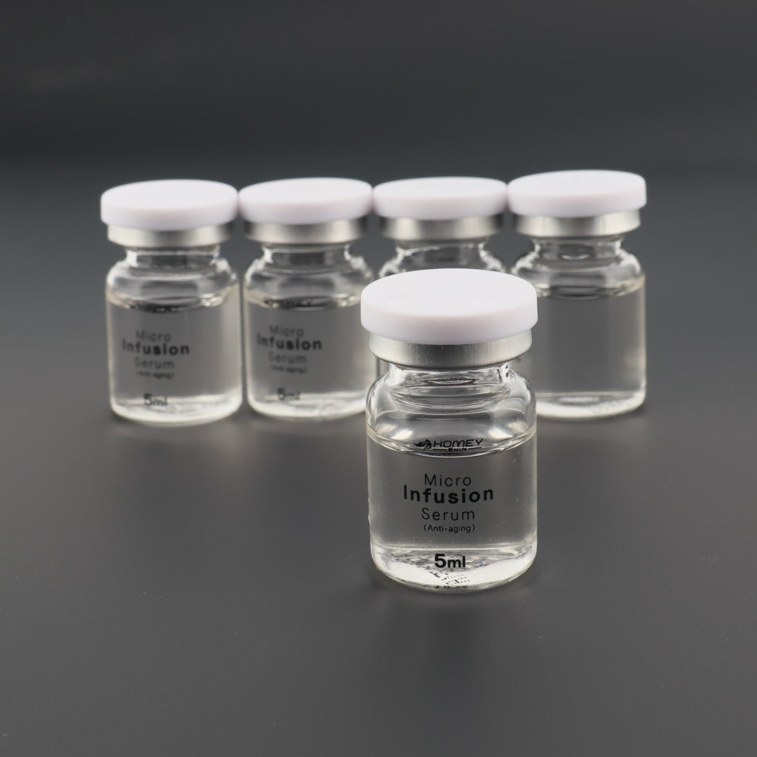 Hydra Roller Microneedling Derma Stamp Micro Infusion Serum