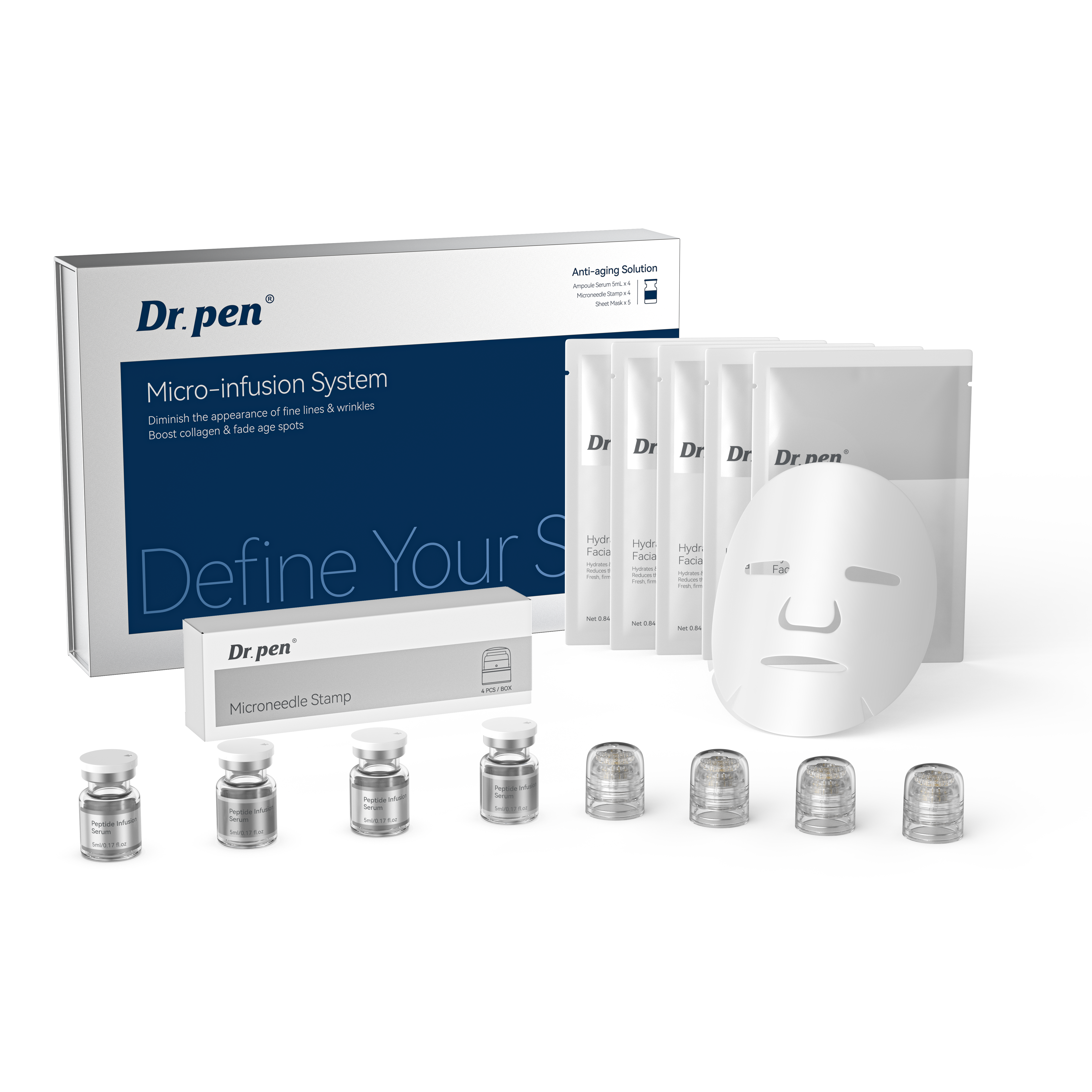 Dr. Pen MIS20 Micro-Infusion System Anti-aging Solution At-Home