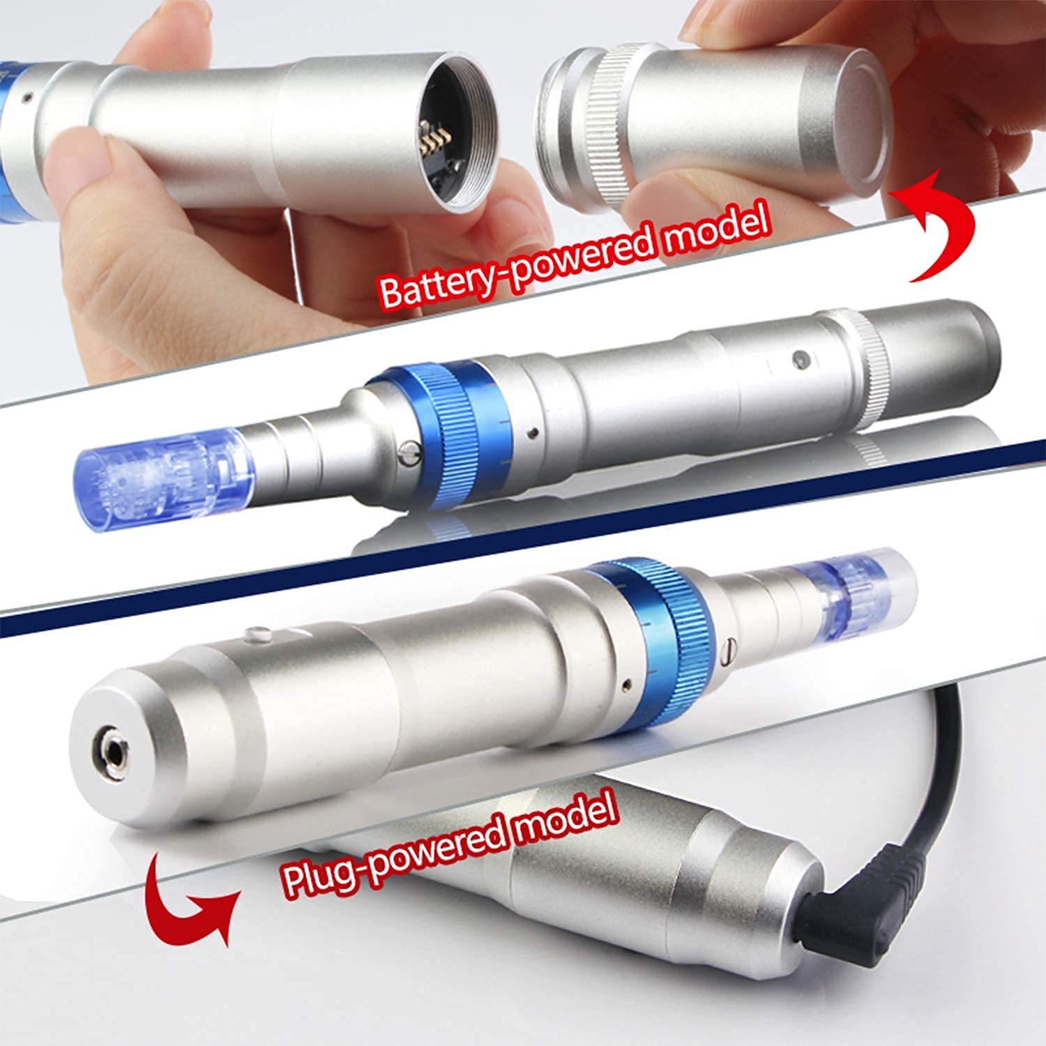 Dr.Pen A6 Microneedling Pen with 20Pcs Cartridges Replacement Needles