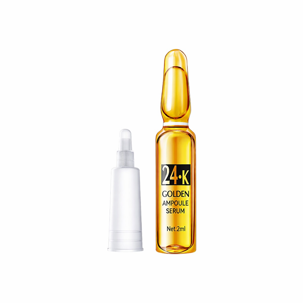 24K Golden Ampoule Serum Set – 7-Day Radiance Boost