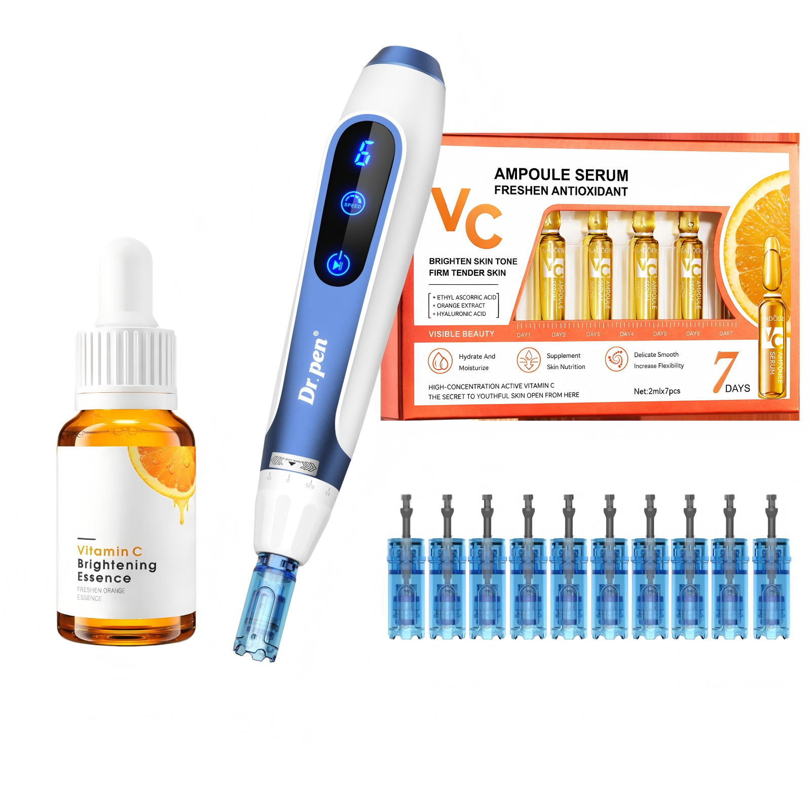 Dr. Pen A11  Microneedling Pen Serum Infusion Anti-aging Bundles