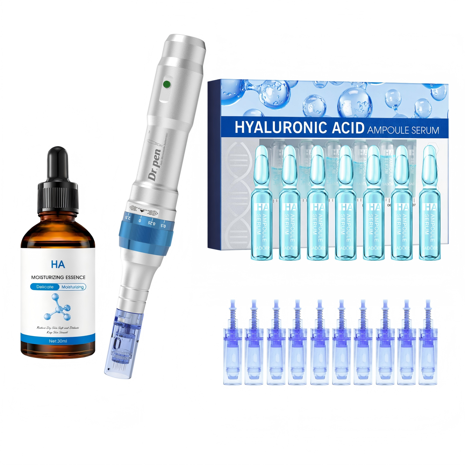 Dr.Pen A6 Microneedling Pen Hydration Skincare Daily Set