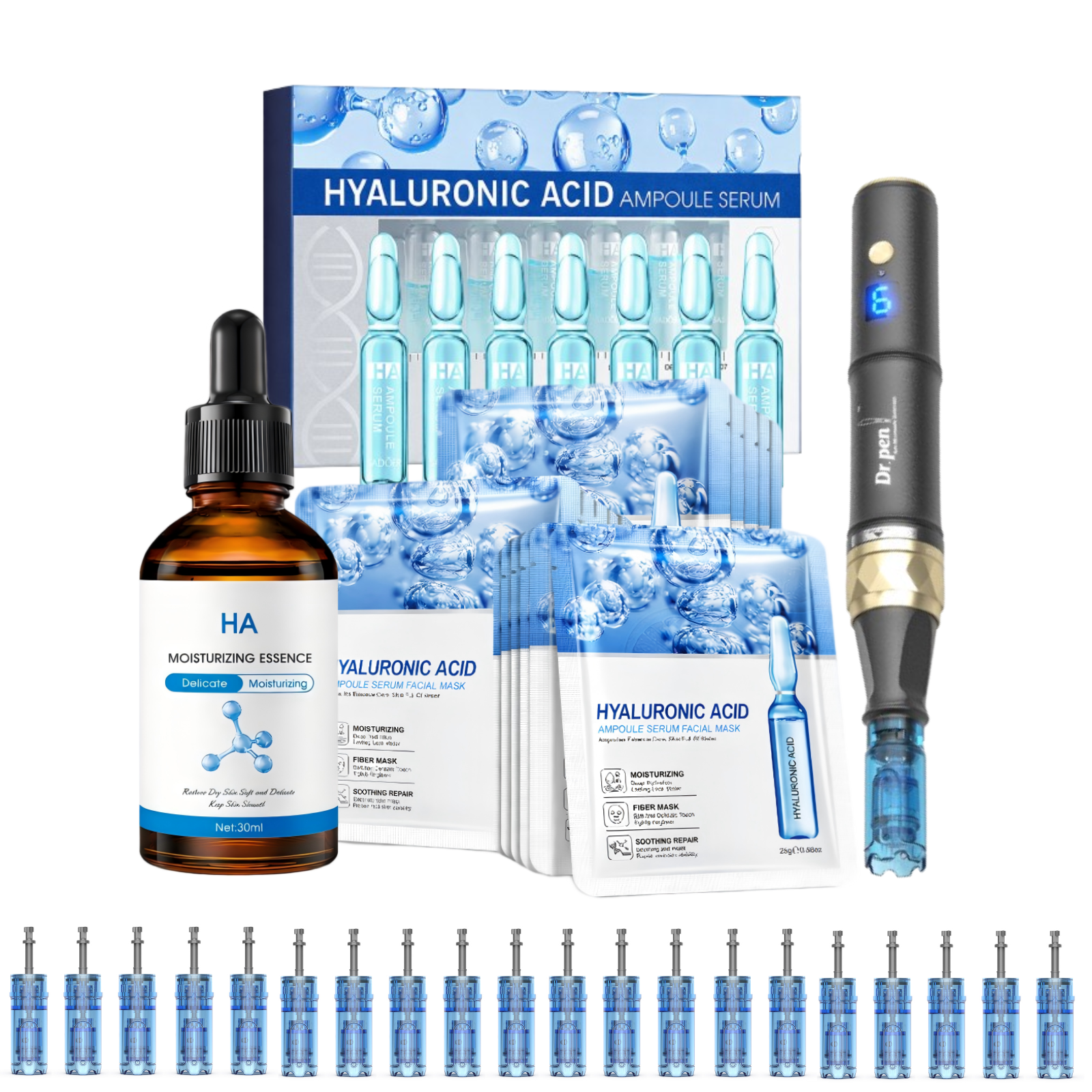 Dr. Pen A8S Ultima Pro Microneedling Pen Bundle Glow Hydration Kits
