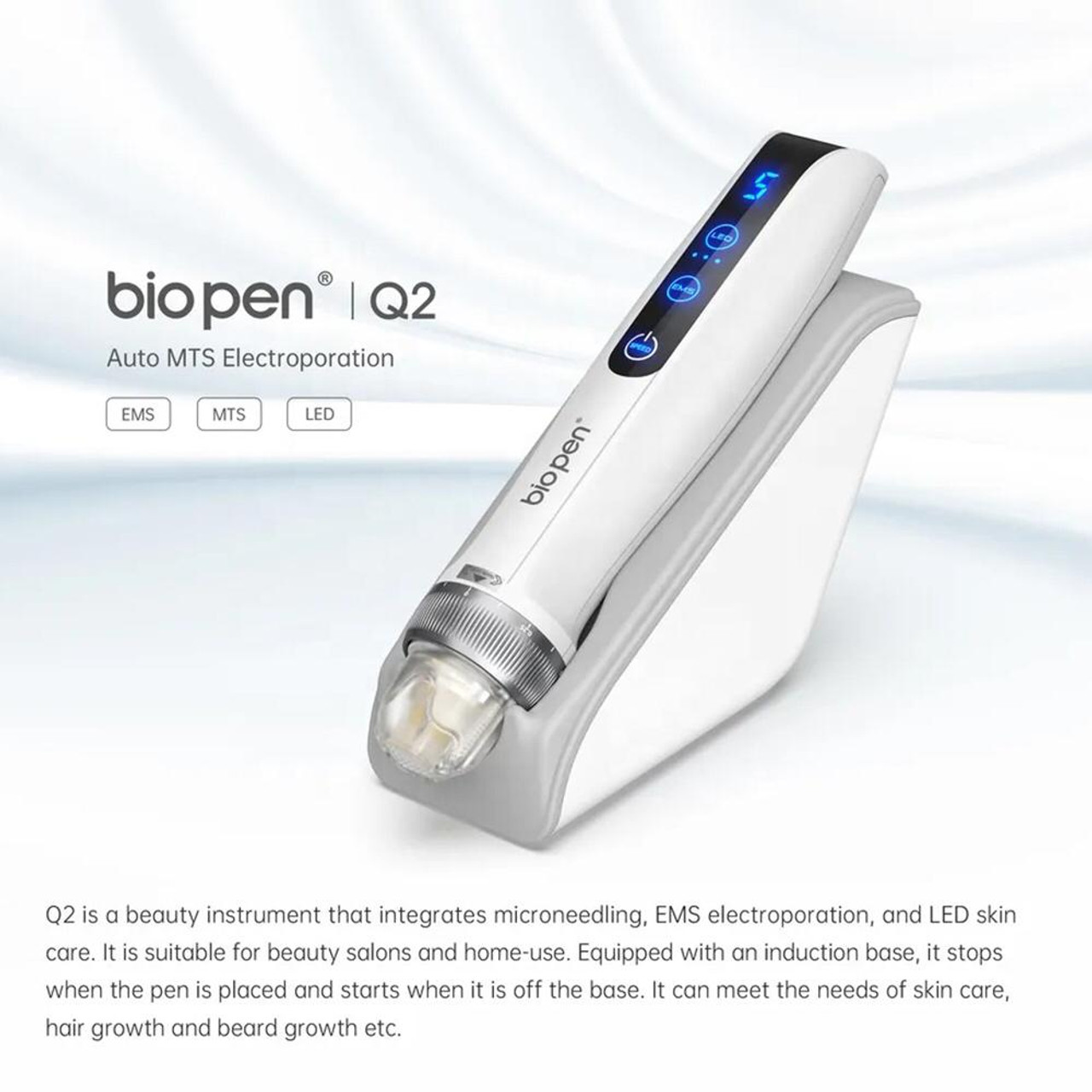 Bio Pen Q2 By Dr. Pen 3-in-1 Microneedling Pen