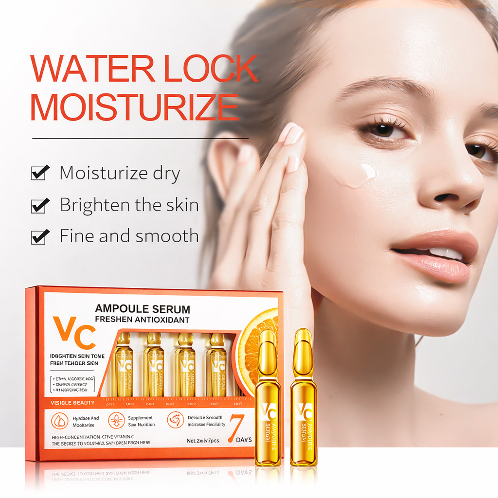7-Day VC Ampoule Serum – Brightening & Moisturizing Vitamin C