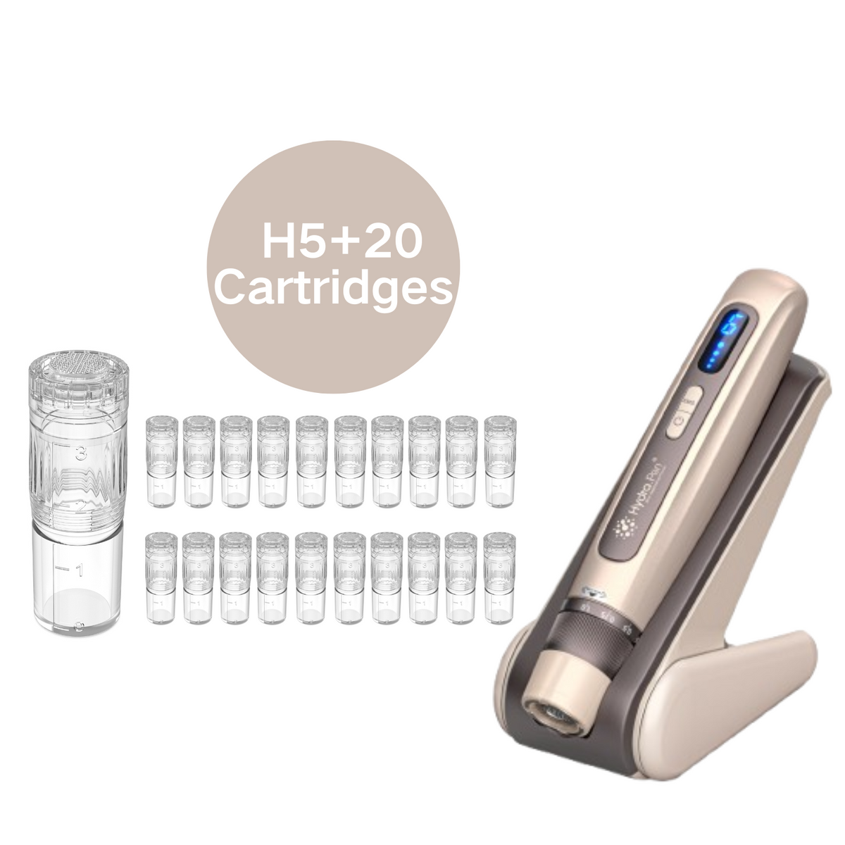 Hydra Pen H5 - Gold Microneedling Hydra Needle Pen With 20PCS Cartridg
