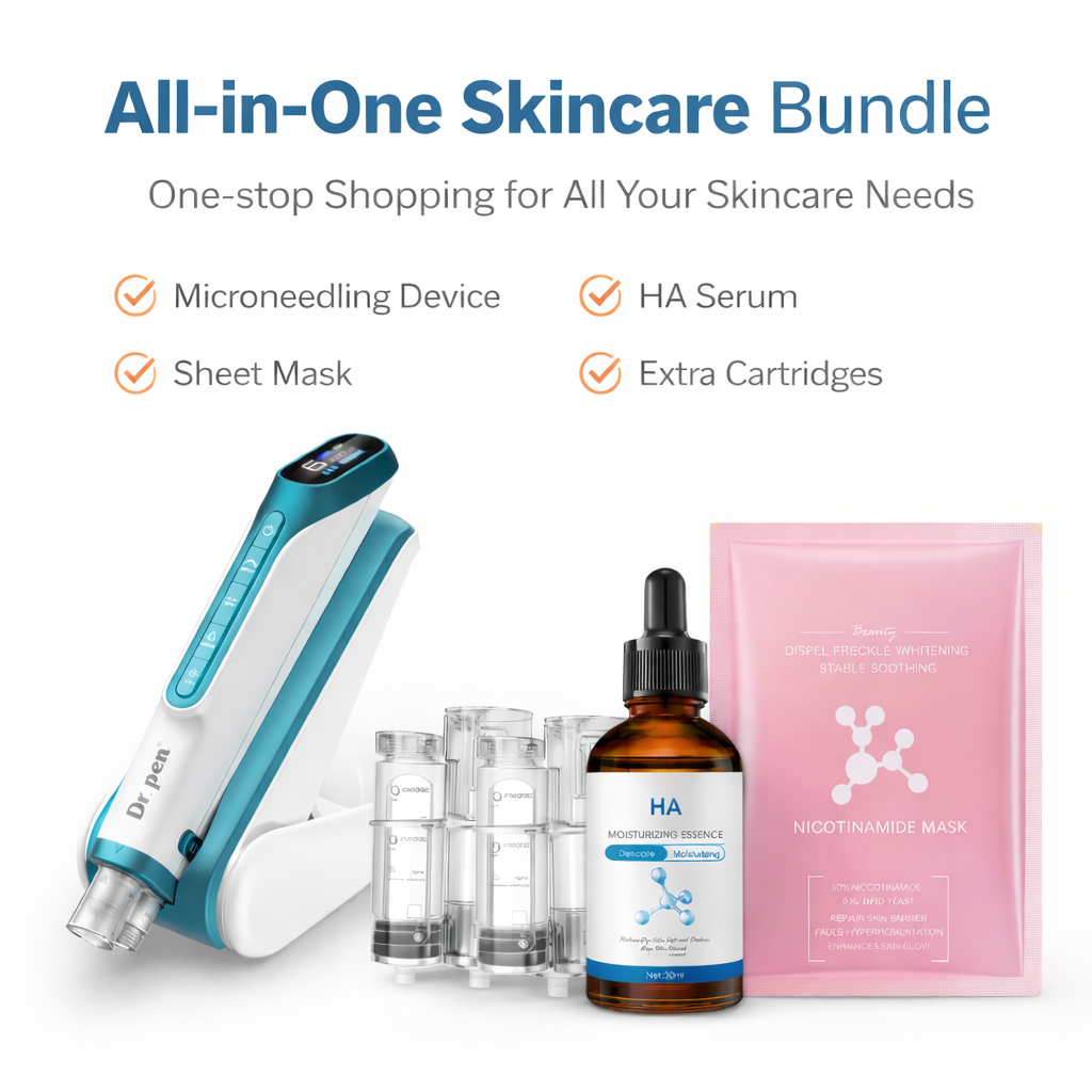 Dr pen H6 Advanced Serum Infusion Microneedling Pen With Cartridges Facial Mask