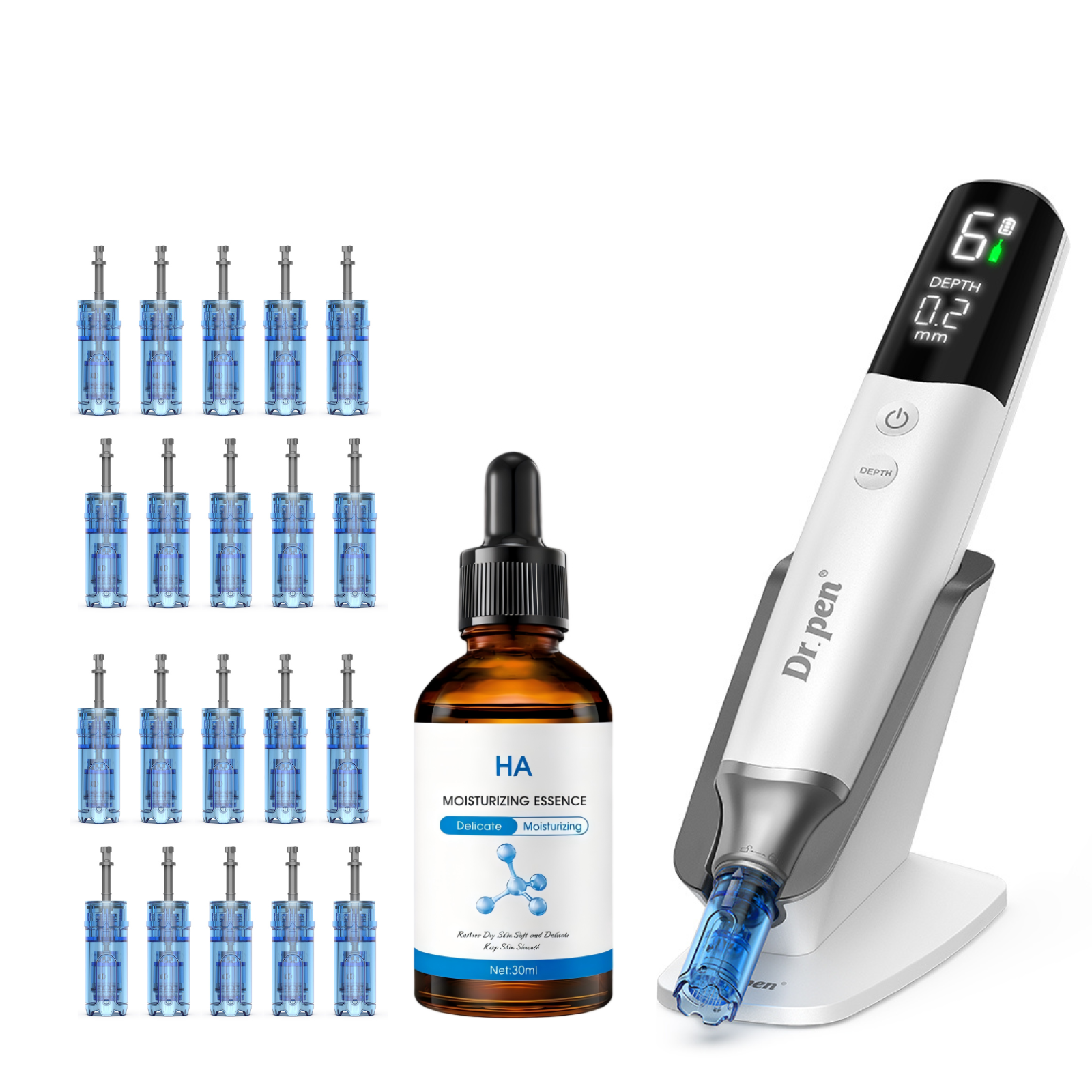Dr. Pen M9 Microneedling Pen Cartridges Serum Bundle