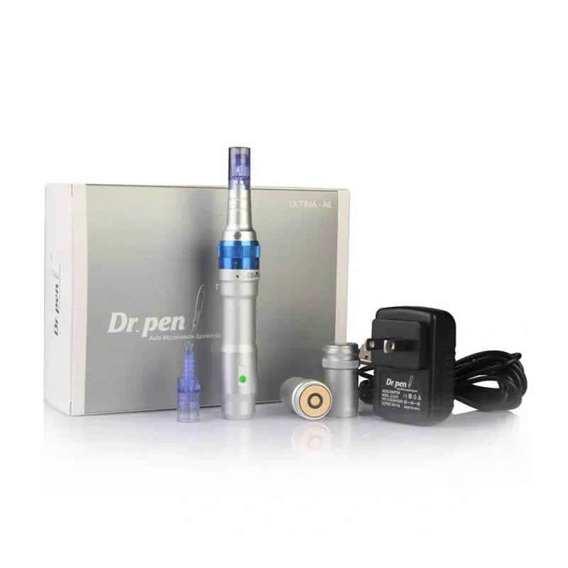 Dr.Pen A6 Microneedling Pen with 20Pcs Cartridges Replacement Needles